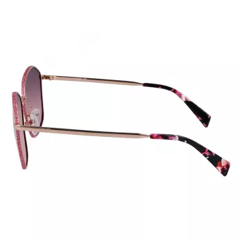 LIU JO Sieviešu Tauriņa Kaķa Acs Saulesbrilles Havana Brūns Gradients UV400