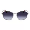 LIU JO Sieviešu Butterfly Cat Eye Saulesbrilles LJ157S5918040 Havana Brūns Gradients 59mm