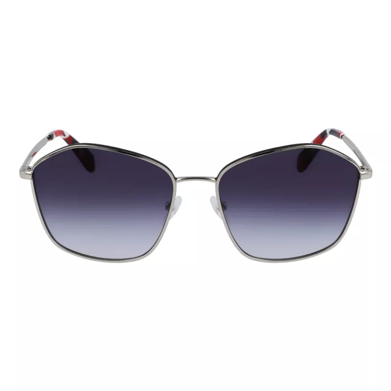 LIU JO Sieviešu Butterfly Cat Eye Saulesbrilles LJ157S5918040 Havana Brūns Gradients 59mm