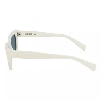 LIU JO Sieviešu kaķacs formas saulesbrilles LJ790S 5221101 Melns acetāts Pelēks gradients lēcas 52mm