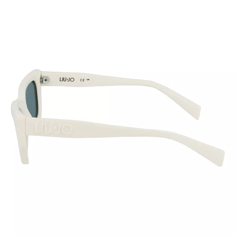 LIU JO Sieviešu kaķacs formas saulesbrilles LJ790S 5221101 Melns acetāts Pelēks gradients lēcas 52mm