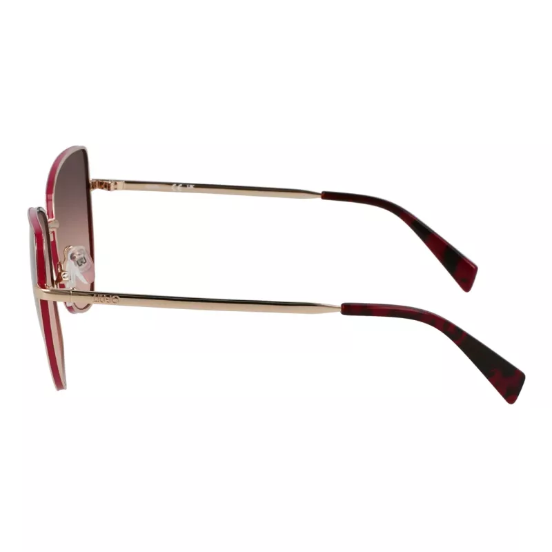 LIU JO Sieviešu LJ159S5816770 Butterfly Cat Eye Saulesbrilles Havana Brūns Gradients 58mm