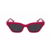 LIU JO Sieviešu LJ781S-525 Tauriņveida Saulesbrilles Havana Acetāts Brūns Gradienta Lēcas 55mm