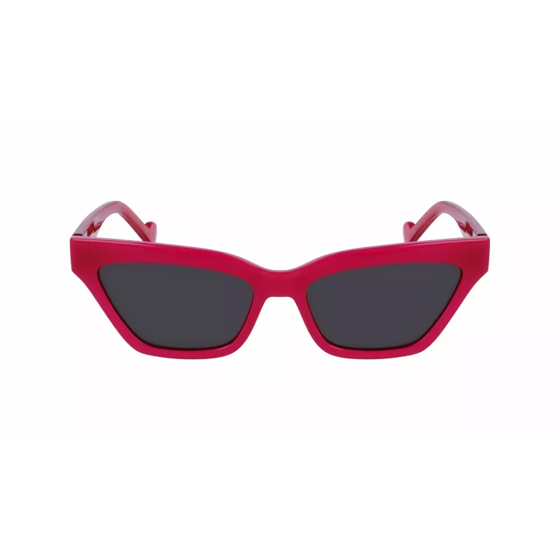 LIU JO Sieviešu LJ781S-525 Tauriņveida Saulesbrilles Havana Acetāts Brūns Gradienta Lēcas 55mm