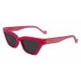 LIU JO Sieviešu LJ781S-525 Tauriņveida Saulesbrilles Havana Acetāts Brūns Gradienta Lēcas 55mm