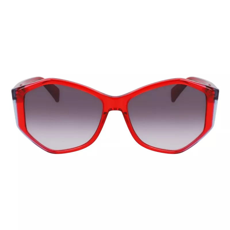 LIU JO Sieviešu LJ797S5715623 Butterfly Cat-Eye Saulesbrilles Havana Brūns Gradients 57mm