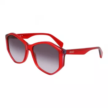 LIU JO Sieviešu LJ797S5715623 Butterfly Cat-Eye Saulesbrilles Havana Brūns Gradients 57mm