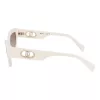 LIU JO Sieviešu LJ800S Tauriņa Kaķa Acs Saulesbrilles Havana Acetāts Brūns Gradients UV400