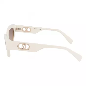 LIU JO Sieviešu LJ800S Tauriņa Kaķa Acs Saulesbrilles Havana Acetāts Brūns Gradients UV400