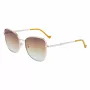 LIU JO Sieviešu saulesbrilles 46591-717 Havana Acetāts Kvadrātveida rāmis Brūnas gradienta lēcas 55/17/140 mm
