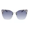 LIU JO Sieviešu saulesbrilles LJ150S 6213716 - Acetāta rāmis UV400 aizsardzība 62/13/140 mm
