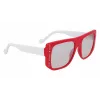 LIU JO Sieviešu saulesbrilles LJ731S-525 Havana Acetāta Tauriņa Rāmis Brūnas Gradienta Lēcas 55mm