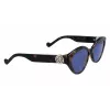 LIU JO Sieviešu saulesbrilles LJ767SR-460 Acetāta rāmis UV400 aizsardzība 56mm