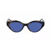 LIU JO Sieviešu saulesbrilles LJ767SR-460 Acetāta rāmis UV400 aizsardzība 56mm
