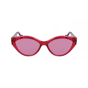 LIU JO Sieviešu saulesbrilles LJ767SR-525 Havana Brūns gradients Kvadrātveida 56mm