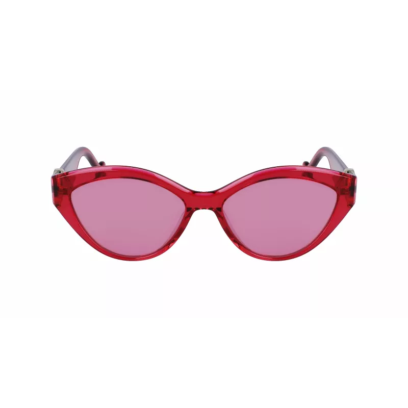LIU JO Sieviešu saulesbrilles LJ767SR-525 Havana Brūns gradients Kvadrātveida 56mm
