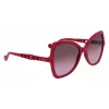 LIU JO Sieviešu saulesbrilles LJ774S-603 Havana Acetāts Butterfly Brūns Gradients UV400 57mm