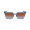 LIU JO Sieviešu saulesbrilles LJ780S-425 Butterfly Square Acetāta rāmis Brūns Havana Gradienta lēcas 56mm