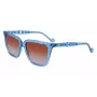 LIU JO Sieviešu saulesbrilles LJ780S-425 Butterfly Square Acetāta rāmis Brūns Havana Gradienta lēcas 56mm