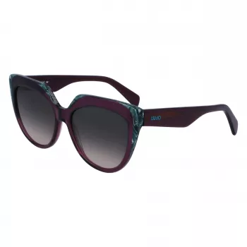 LIU JO Women's Sunglasses LJ783S-513 Havana Brown Butterfly Acetate 55mm
