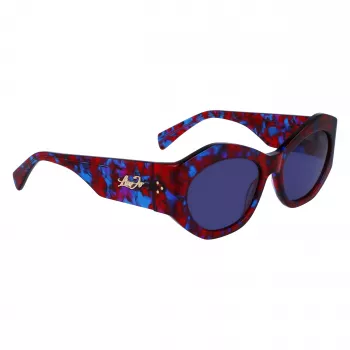 LIU JO Sieviešu saulesbrilles LJ786S-665 Butterfly metāla rāmis Roze Zelts Brūns gradients lēcas 54mm