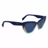 LIU JO Sieviešu saulesbrilles LJ794S-439 Zils Tauriņa rāmis UV400