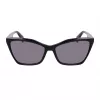 LIU JO Sieviešu saulesbrilles LJ796S-001 Butterfly/Cat-Eye Acetāta rāmis Pelēkas lēcas 58mm