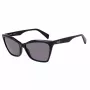 LIU JO Sieviešu saulesbrilles LJ796S-001 Butterfly/Cat-Eye Acetāta rāmis Pelēkas lēcas 58mm