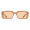 LIU JO Sieviešu saulesbrilles LJ806S5221216 - Taisnstūra acetāta rāmis ar UV400 aizsardzību