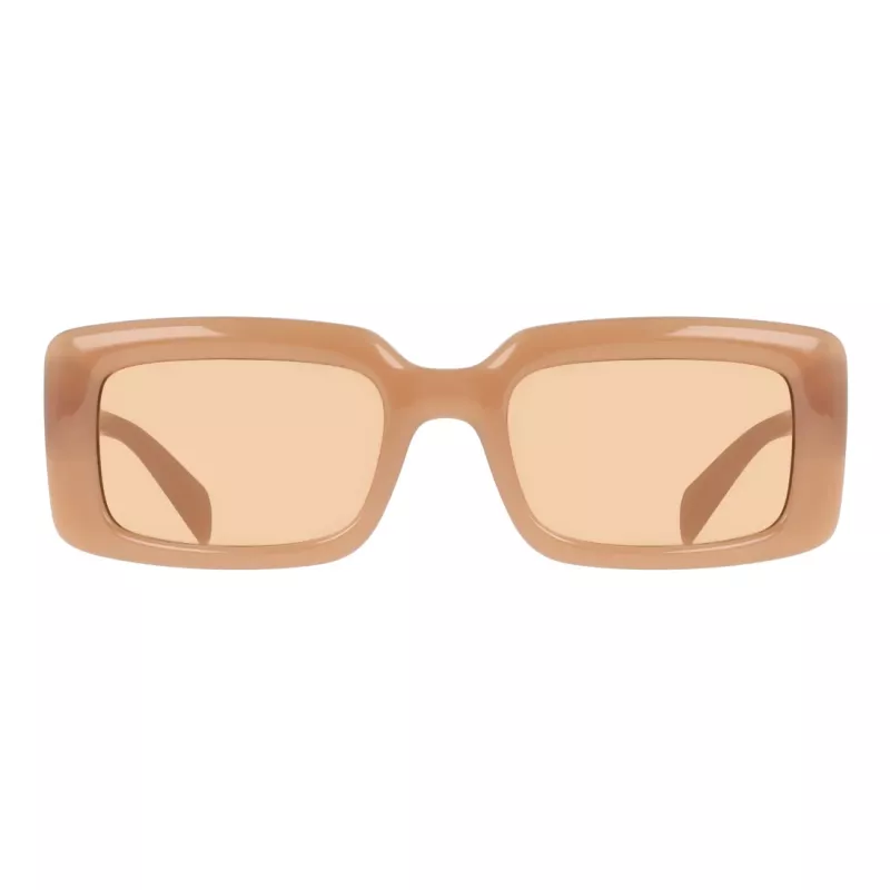 LIU JO Sieviešu saulesbrilles LJ806S5221216 - Taisnstūra acetāta rāmis ar UV400 aizsardzību