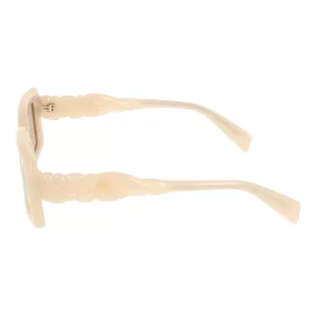 LIU JO Sieviešu saulesbrilles LJ806S5221272 - Ģeometrisks acetāta rāmis, UV400 aizsardzība, 52 mm