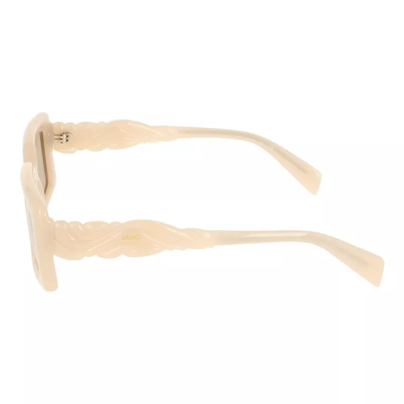 LIU JO Sieviešu saulesbrilles LJ806S5221272 - Ģeometrisks acetāta rāmis, UV400 aizsardzība, 52 mm
