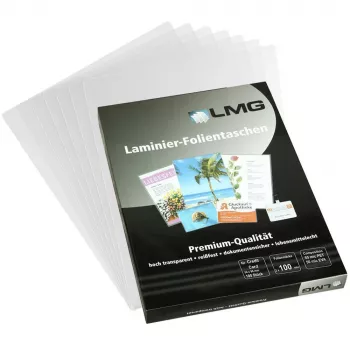 LMG Signaltechnologie 25 Laminēšanas kabatas spīdīgas A3, 125 mikroni