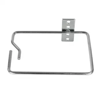 LogiLink 19 collu kabeļu pārvaldības gredzens 140 x 100 mm, sānu kabeļu ievads, melns