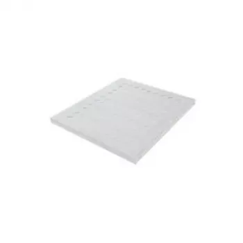 LogiLink 19 collu fiksēts statīva plaukts 1U, 525mm dziļš, gaiši pelēks RAL 7035 (SF1F65G)