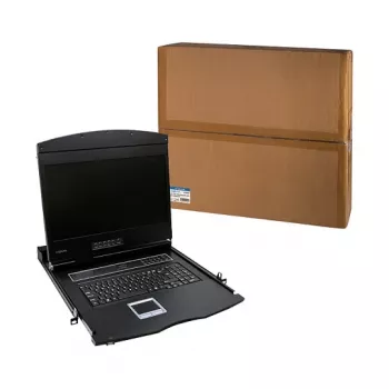 LOGILINK 19 collu LCD KVM konsole ar VGA, ASV tastatūras izkārtojumu (LC902US)