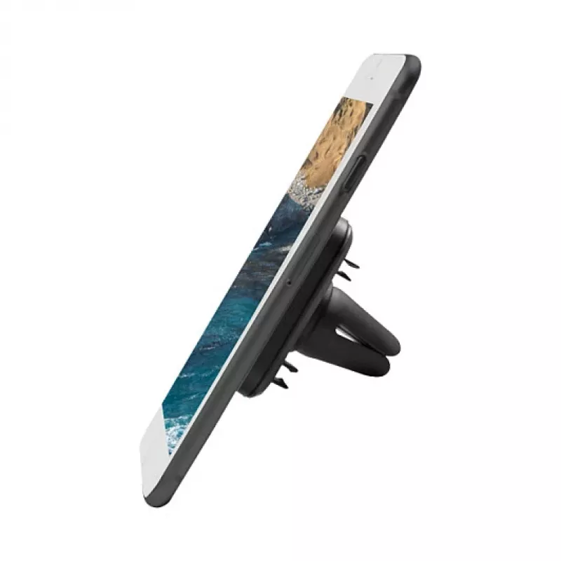 LogiLink AA0114 Magnētiskais auto turētājs ventilācijas atverei viedtālruņiem, 360° rotācija, universāls, melns