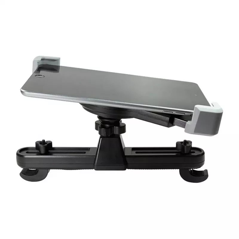 Logilink AA0121 planšetdatora aizmugurējā sēdekļa automašīnas turētājs – galvas balsta stiprinājums 7-11'' planšetdatoriem, iPad un e-lasītājiem, 360° rotācija, melns