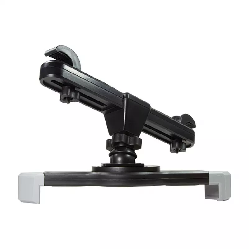 Logilink AA0121 planšetdatora aizmugurējā sēdekļa automašīnas turētājs – galvas balsta stiprinājums 7-11'' planšetdatoriem, iPad un e-lasītājiem, 360° rotācija, melns