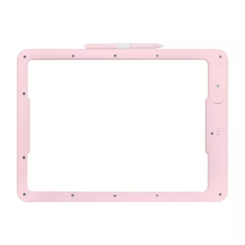 LogiLink AA0182 LCD rakstīšanas planšete, 14 collas, rozā, daudzkrāsains atkārtoti lietojams zīmēšanas dēlis