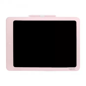 LogiLink AA0182 LCD rakstīšanas planšete, 14 collas, rozā, daudzkrāsains atkārtoti lietojams zīmēšanas dēlis