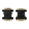 LogiLink AD0001 DVI-I uz VGA adapteris, DVI-I vīrietis uz HD15 sieviete, 1080p, melns