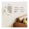 LogiLink BP0207W skaļruņa sienas stiprinājums Sonos Era 100 & Era 300, balts, līdz 5 kg