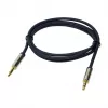 LogiLink CA10030 Premium 3.5mm TRS vīrietis-vīrietis audio kabelis, metāla savienotāji, zils, 0.3m