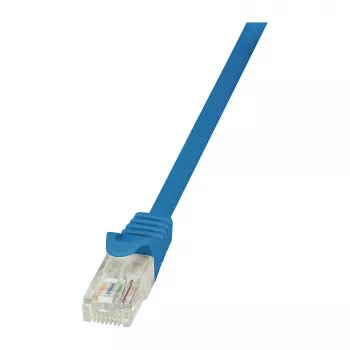LogiLink Cat.5e U/UTP ielāpu kabelis 1,5m zils RJ45 Ethernet tīkla kabelis