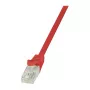LogiLink Cat.6 U/UTP komutācijas kabelis, RJ45, sarkans, 7,5 m, EconLine