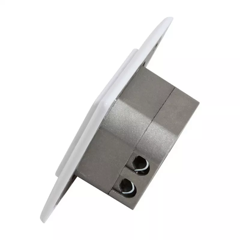 LOGILINK Cat.6 sienas rozete 2xRJ45 STP horizontāla, tīri balta