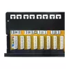LogiLink Cat.6A komutācijas panelis 24 portu UTP, 1U, 90° IDC