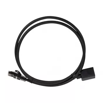 LogiLink Cat.6A Premium Patch Cable Extension, S/FTP, Melns, 3 m