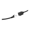 LogiLink Cat.6A Premium Patch Cable Extension, S/FTP, Melns, 3 m